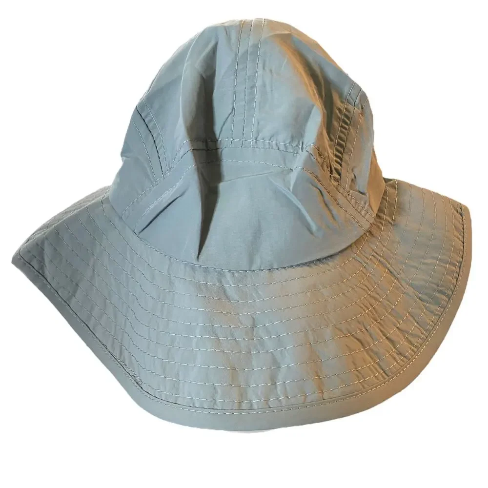 Gray Baby Kids Sun Hat Size 0-6 Months